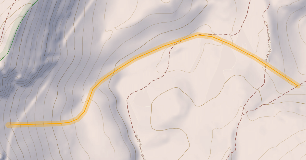 Map preview of Cody Bowl
