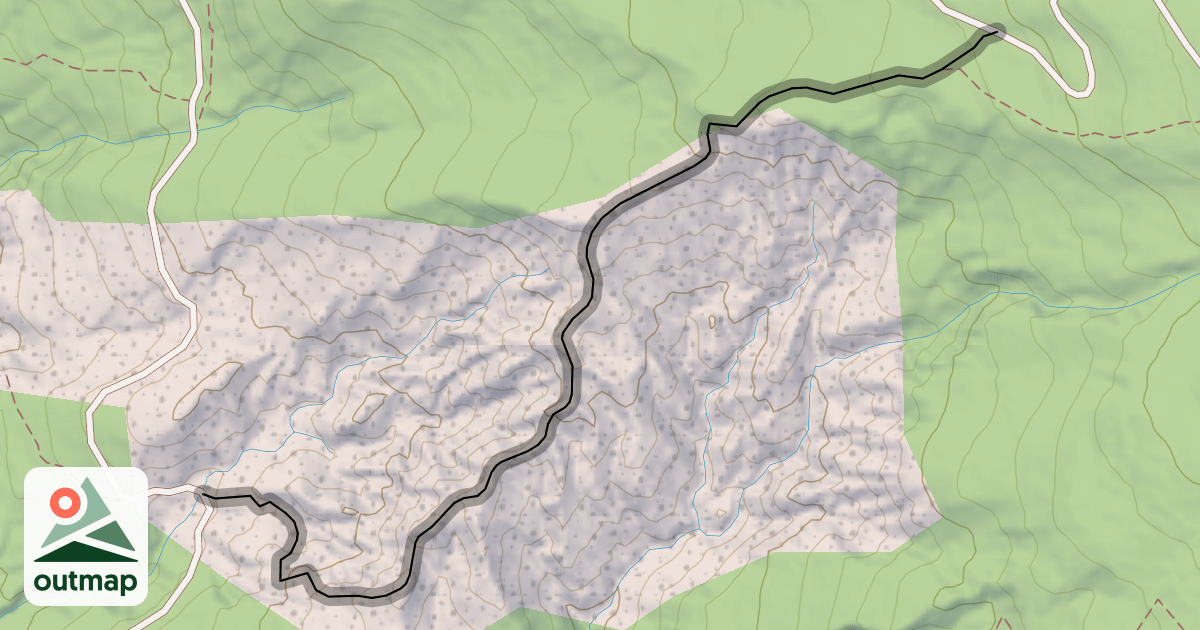 Map of Crêtes XXL - Crêtes fines