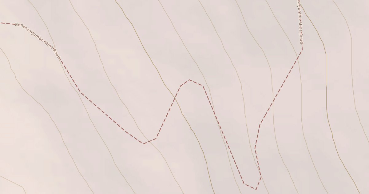 Map preview of Bonanza/Jumbo Mine Trail