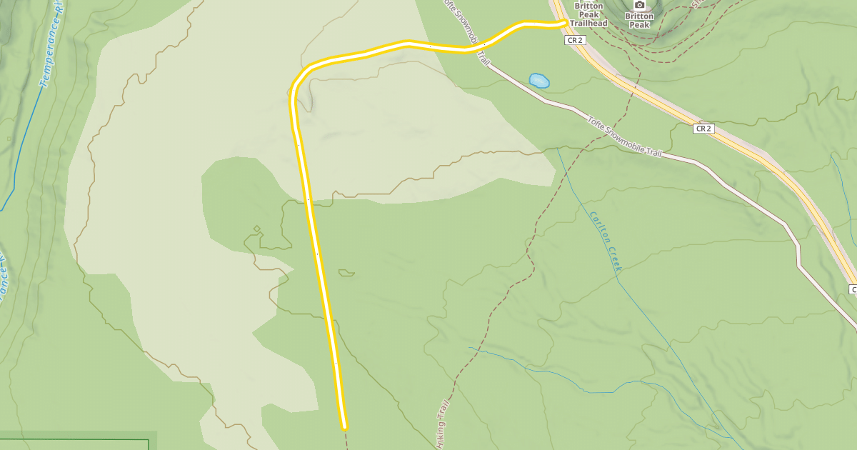 Map preview of Summit View Trail