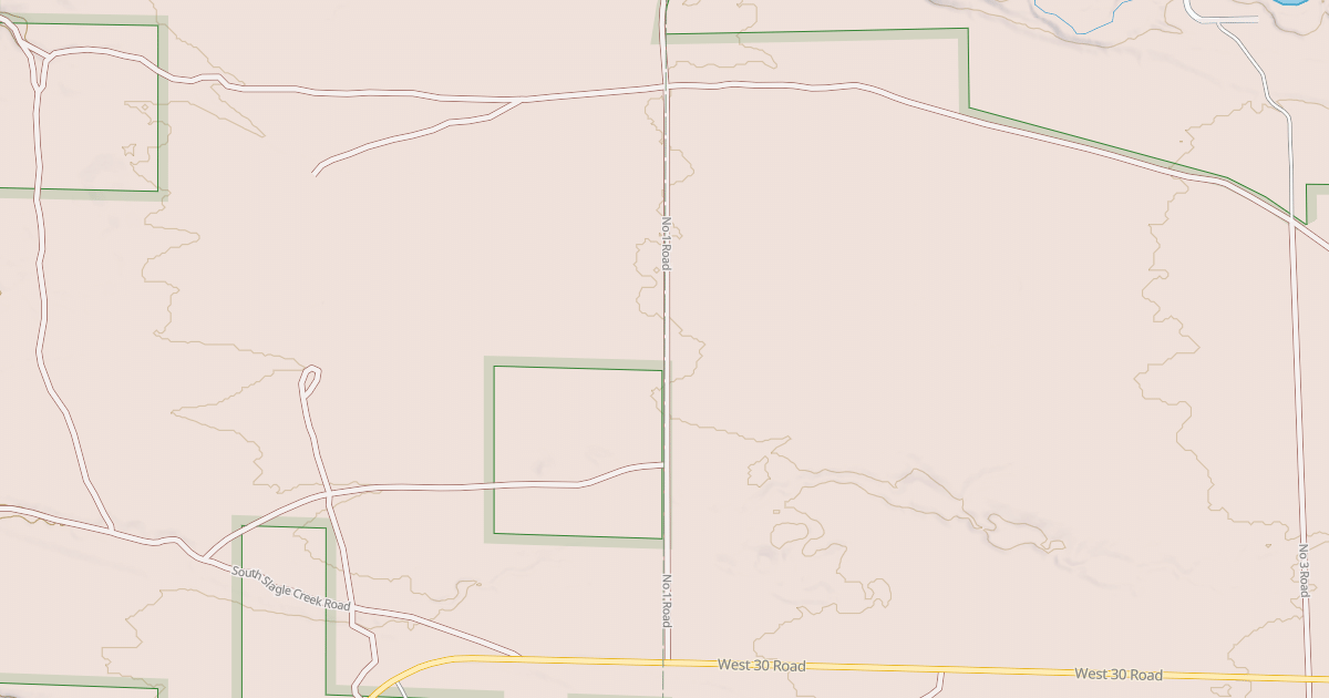 Map preview of FS COUNTY 1 ROAD