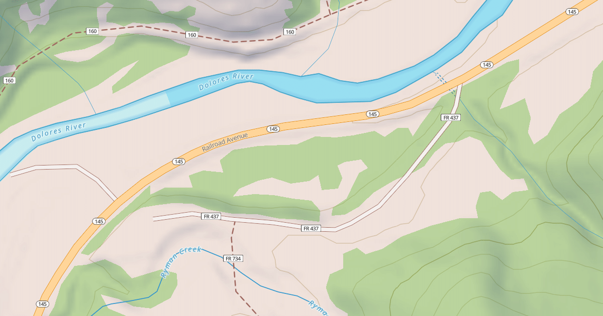Map preview of LOWER RYMAN TH