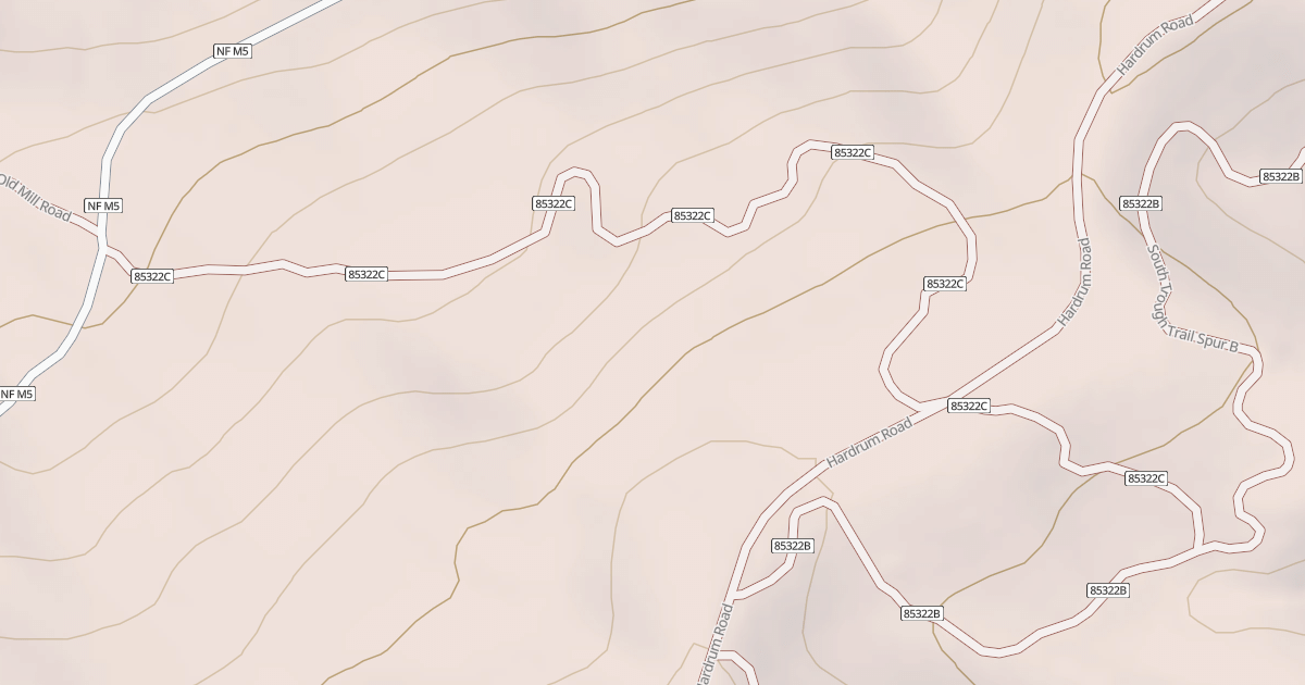 Map preview of SOUTH TROUGH SPUR C