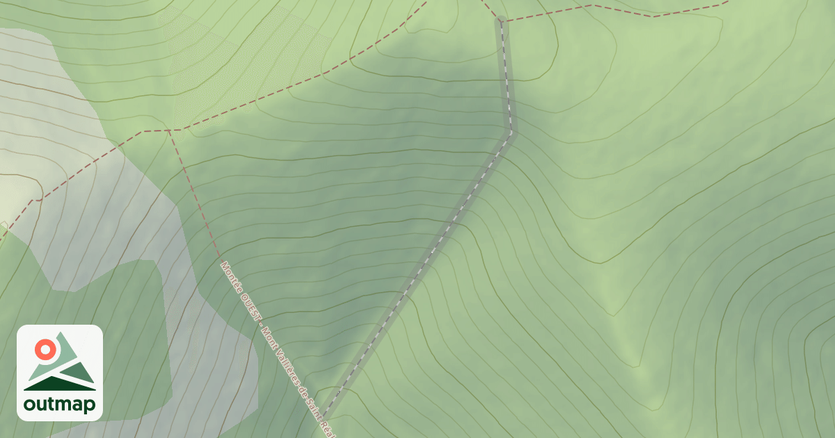 Map of Ligne Skiable