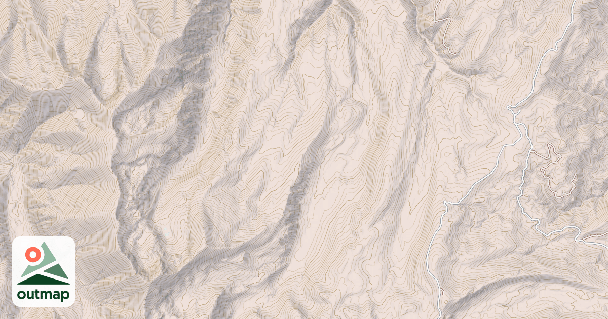 Map of Roaring River