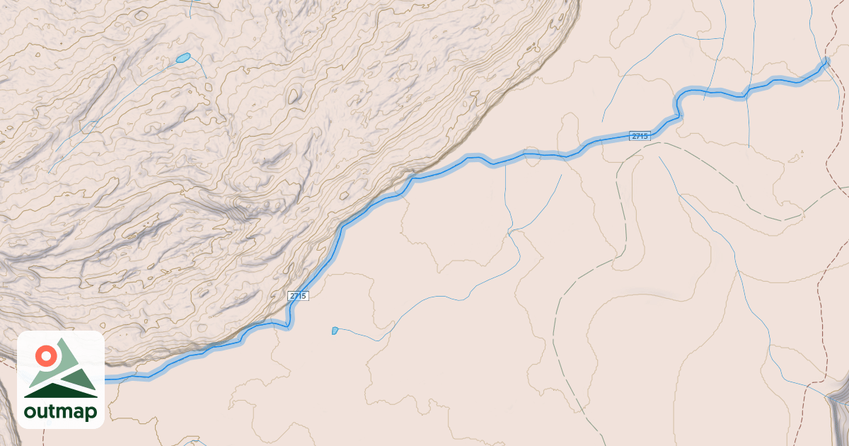Map of Indian Point Trail