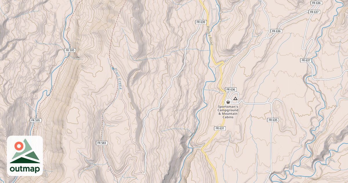Map of TRAIL RIDGE