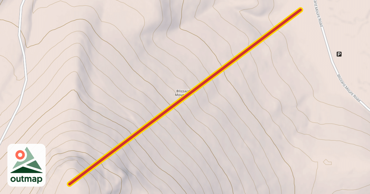 Map of Ski Lift