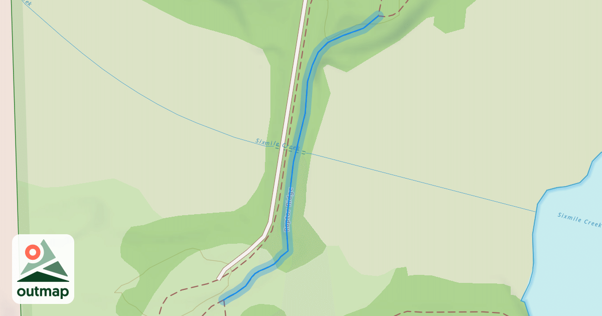 Map of Raptor Ridge