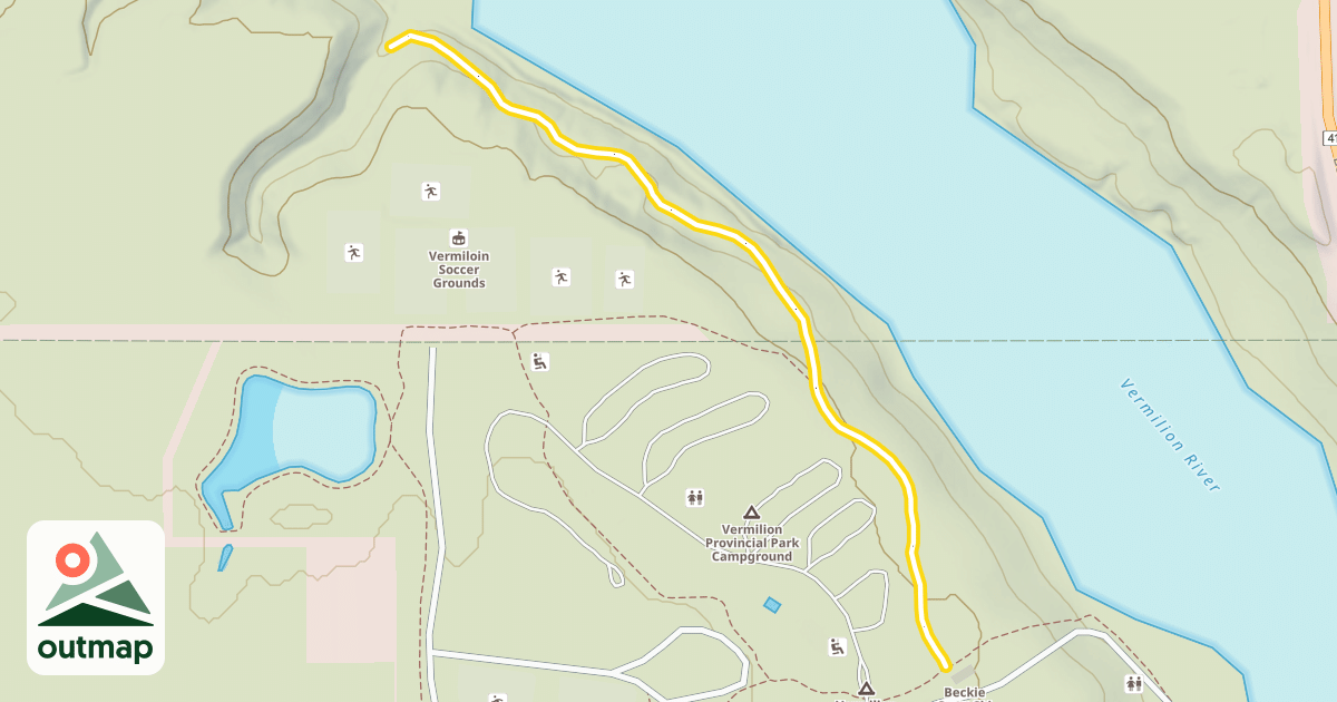 Map of Aspen Trail