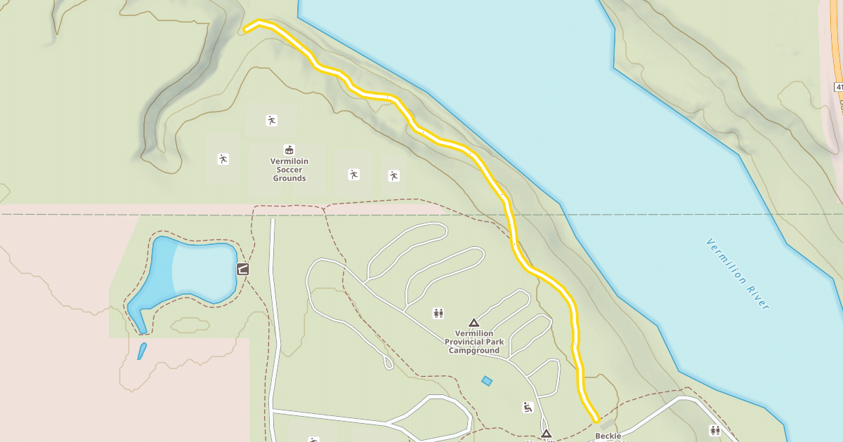 Map preview of Aspen Trail