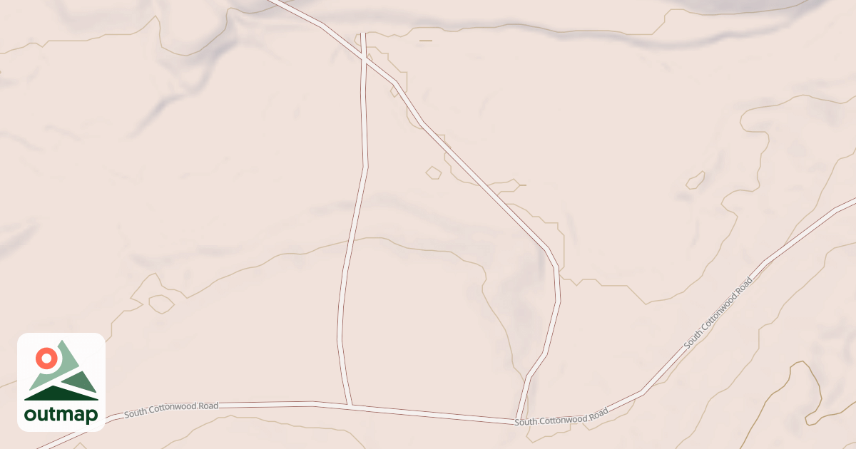 Map of LANDER CREEK