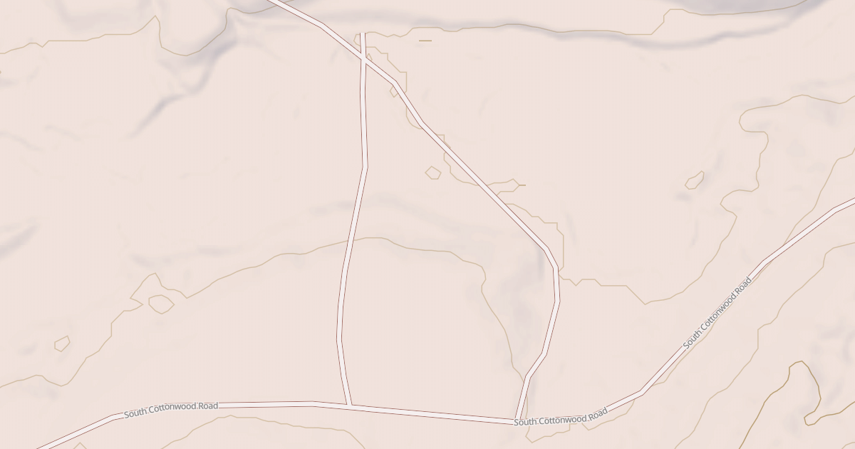 Map preview of LANDER CREEK