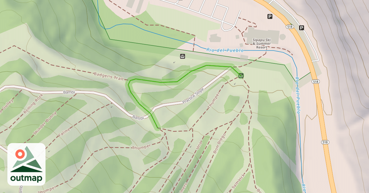 Map of Lower Bambi