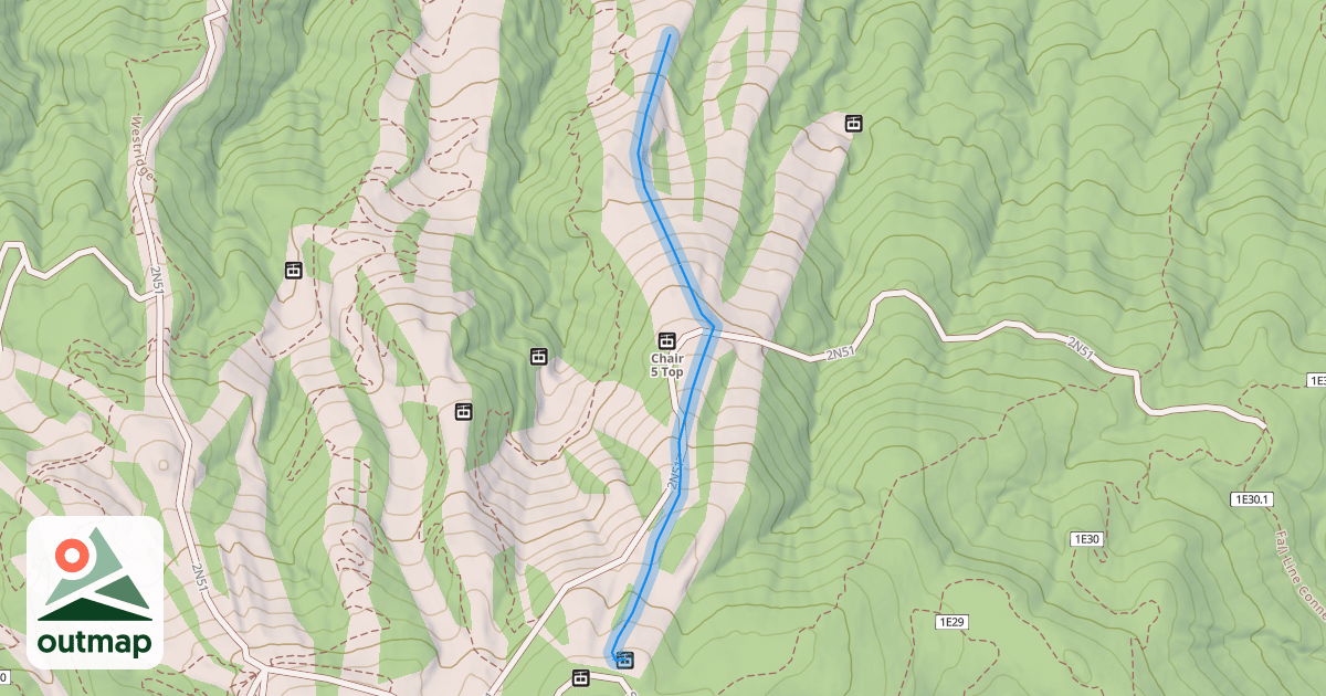 Map of Log Chute