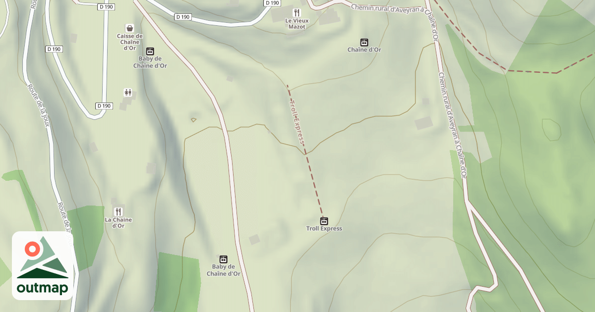 Map of Les Trolls