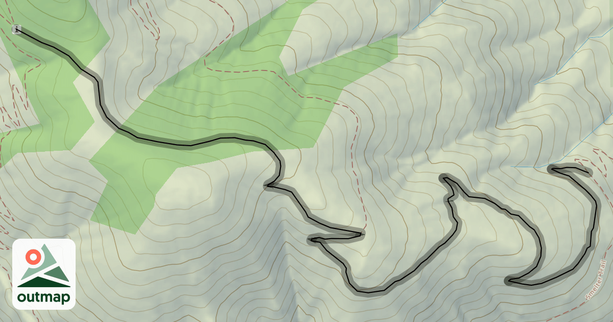 Map of Pick-N-Sledge Trail