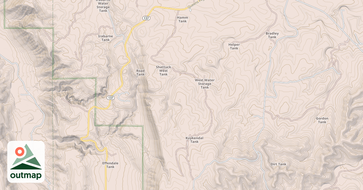 Map of KUYKENDAL