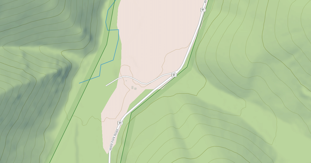 Map preview of (FDR) WEST FORK