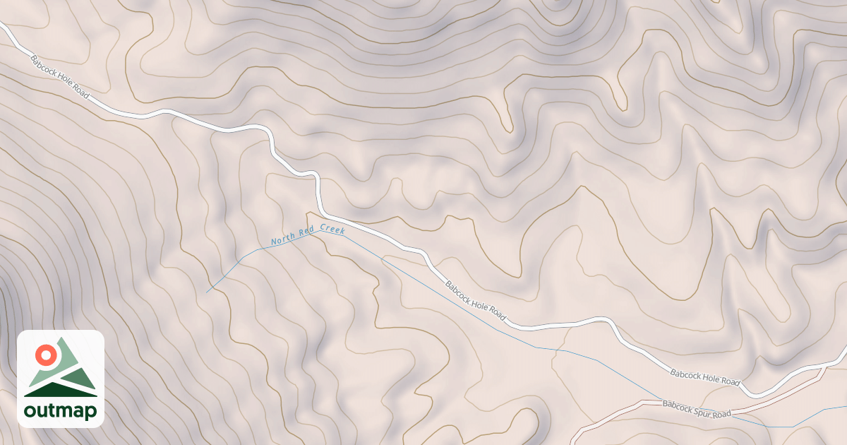 Map of BABCOCK HOLE