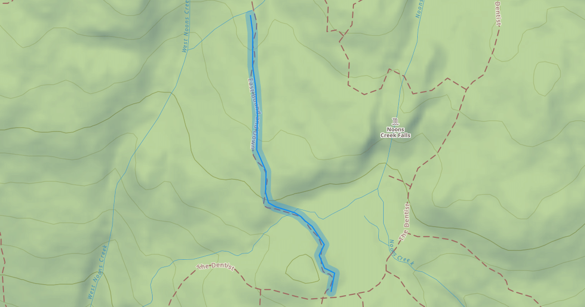 Map preview of East Bound and Down