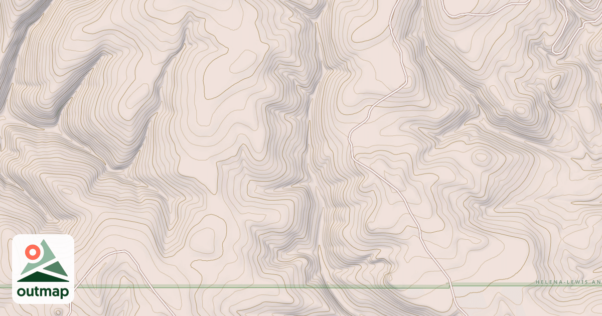Map of LAKE CREEK