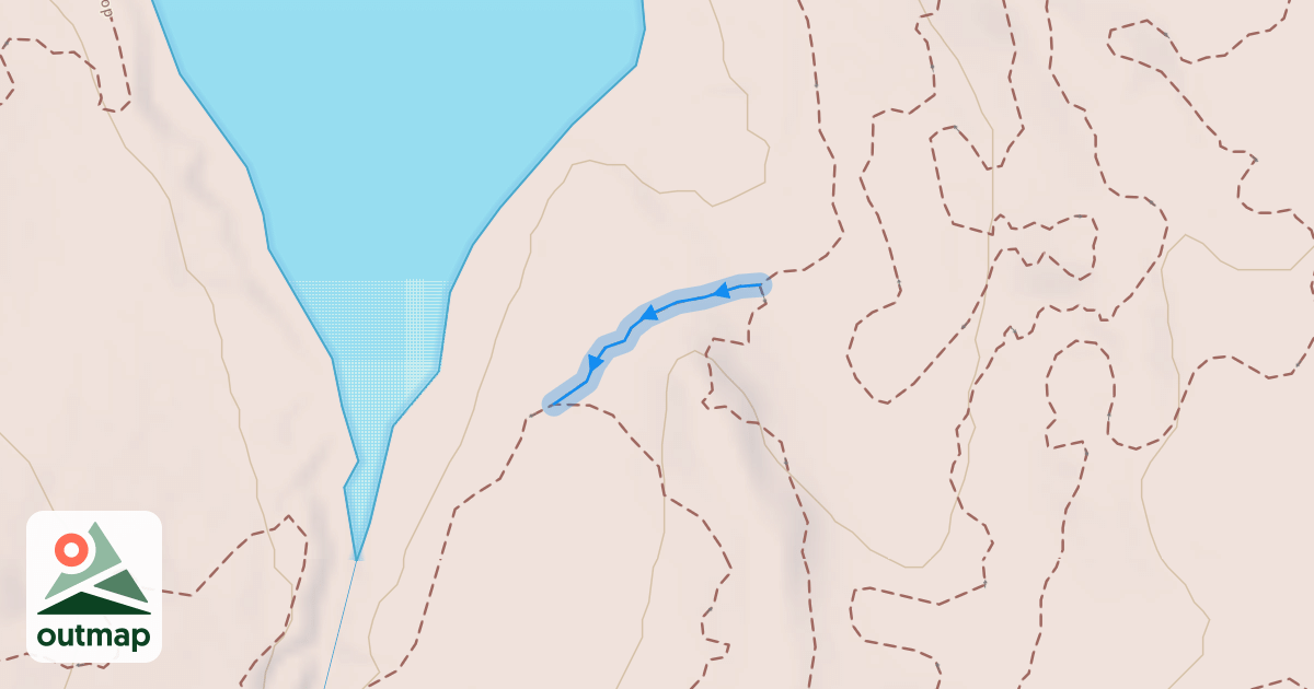 Map of Clear Bay Mountain Bike Trails