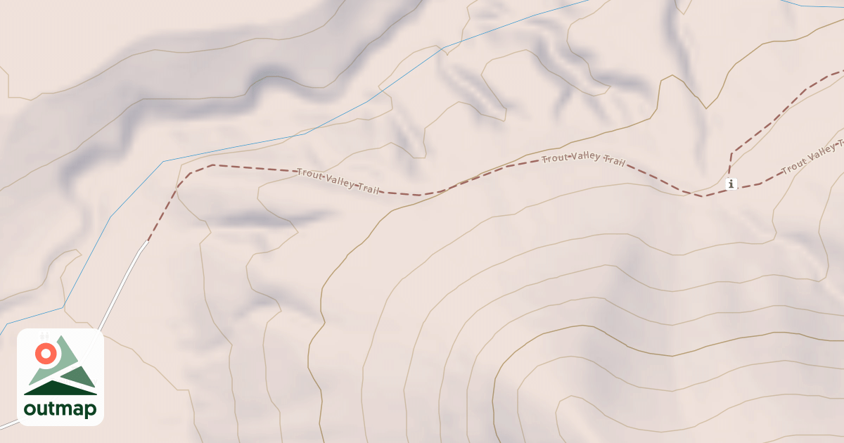 Map of Trout Valley Trail