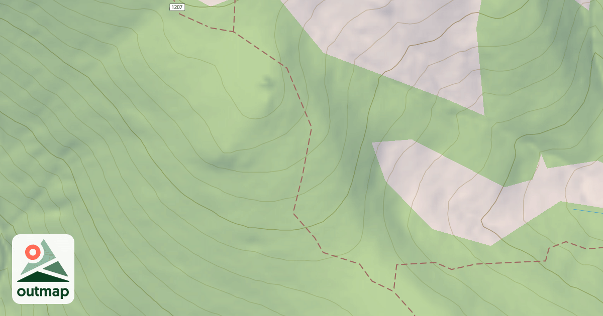 Map of Boundary Trail