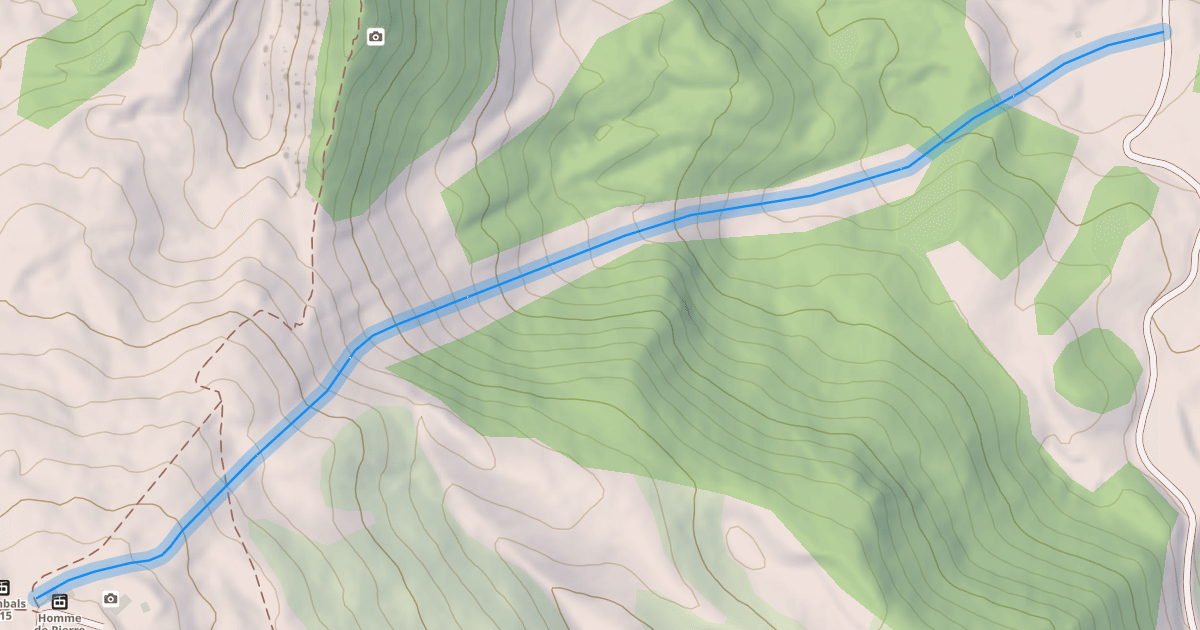 Map preview of Les Aigles
