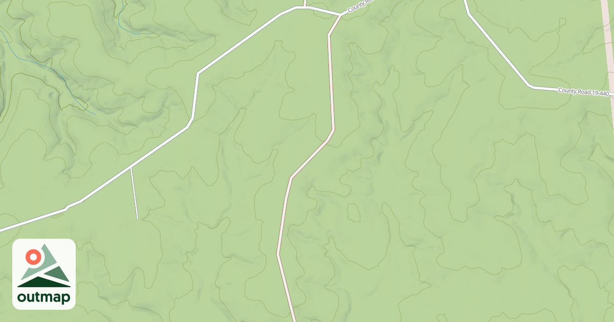 Map of NORTH HICKORY