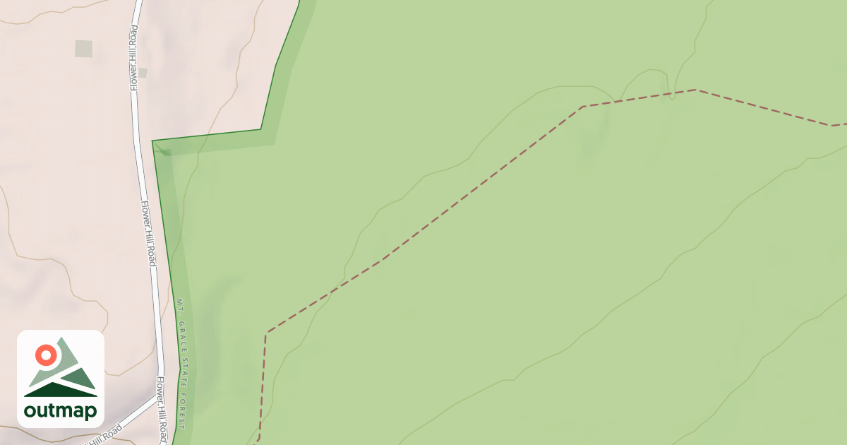 Map of Round the Mountain Trail