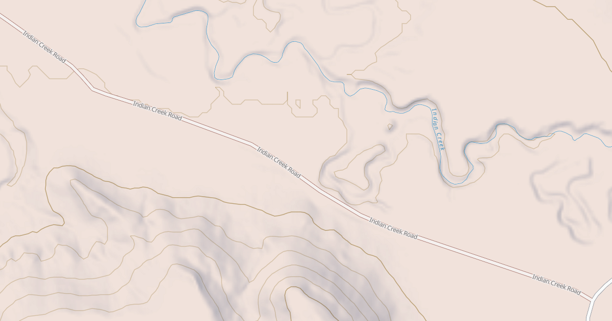 Map preview of INDIAN CREEK