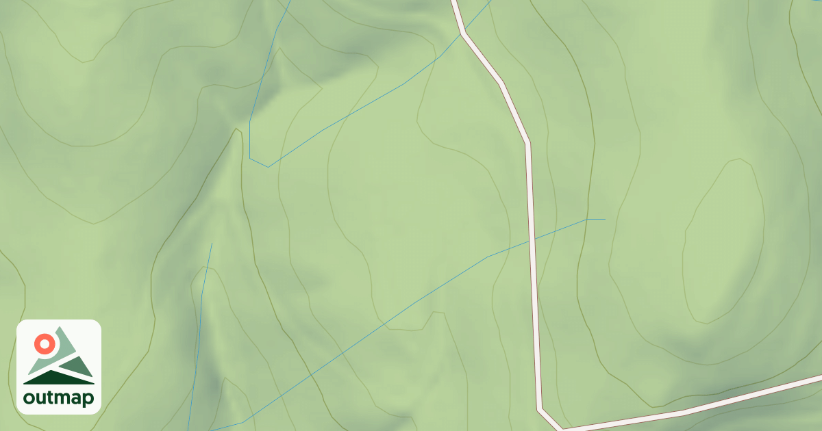 Map of LITTLE REDY CREEK SPUR A