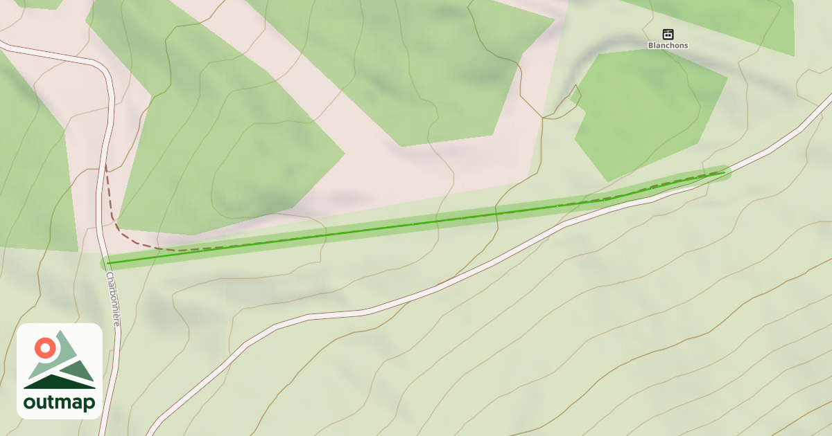 Map of Charbonnière