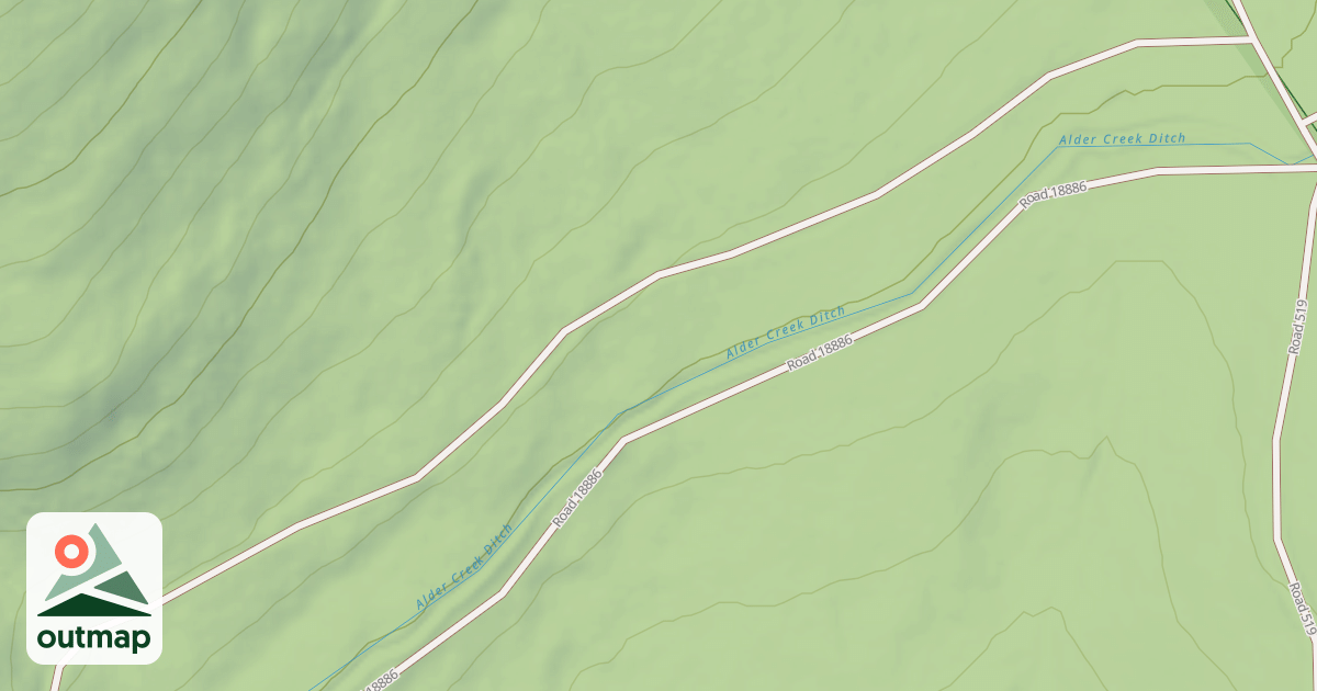 Map of INSELBERG