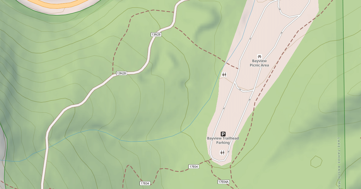 Map preview of BAYVIEW  CAMPGR A SPUR