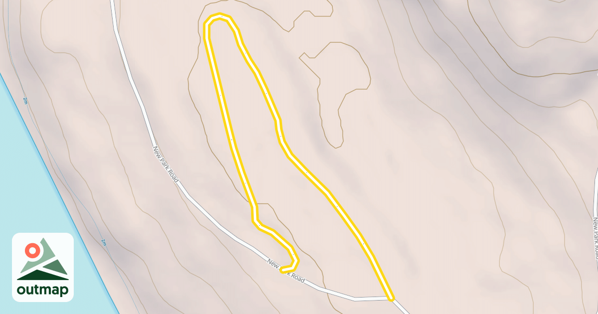 Map of Chilkat State Park Road