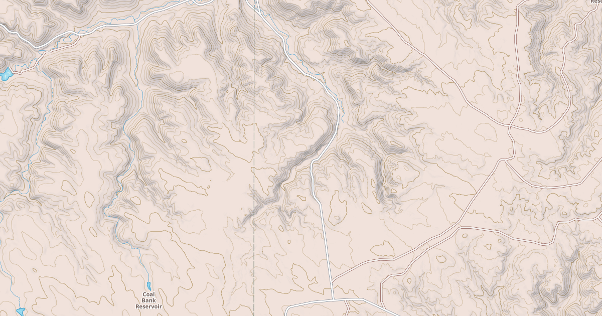 Map preview of O'DELL CREEK