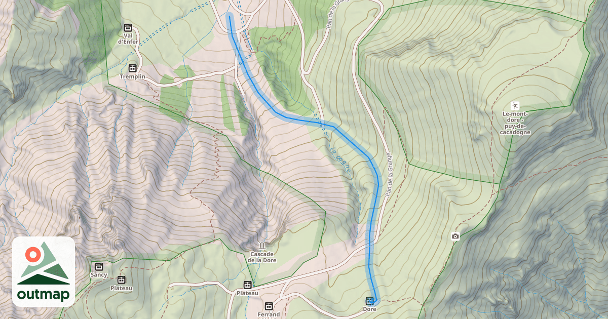 Map of Gauthier de Tessière