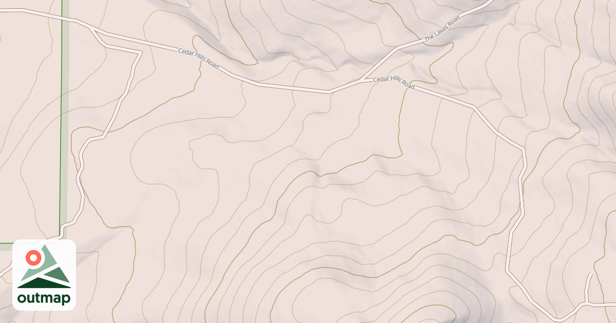 Map of CEDAR HILLS