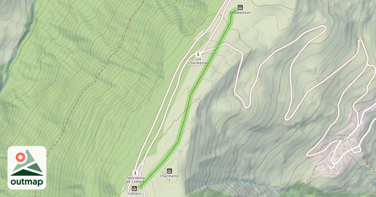 Map of Boardercross des Charmettes