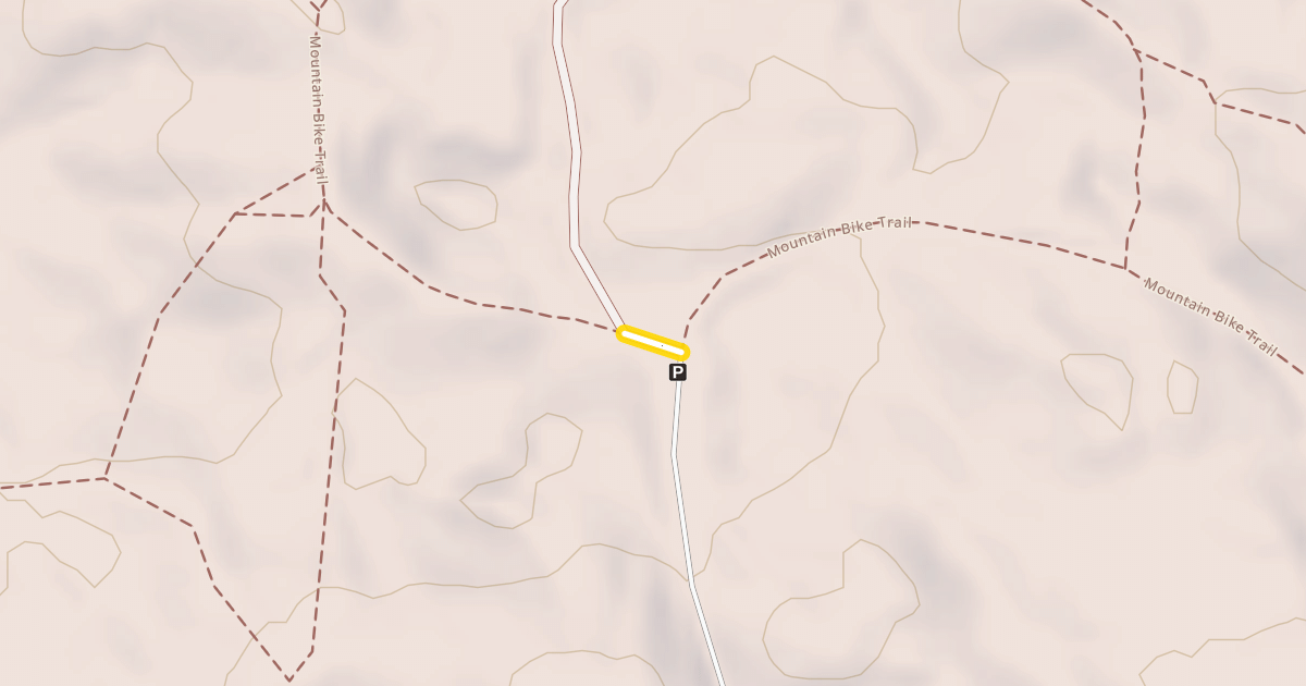 Map preview of Mountain Bike Trail