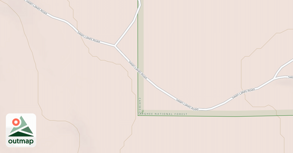 Map of SWAN LAKE GULCH