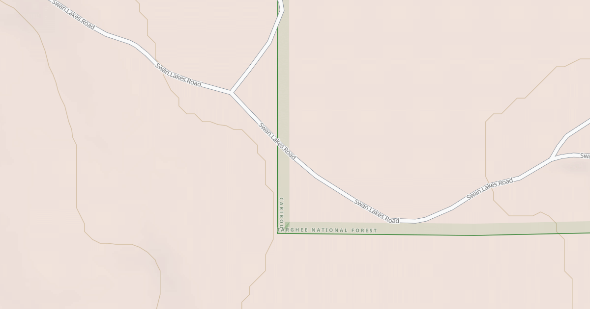 Map preview of SWAN LAKE GULCH