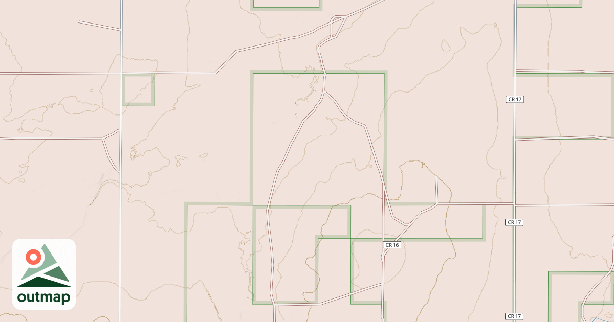 Map of DRY CREEK A