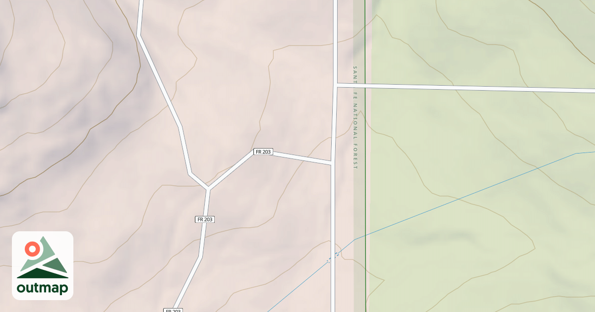 Map of USFS National Forest System Roads {5A6B8D07-A8EB-4FFE-A98A-7DF7BD821AC2}