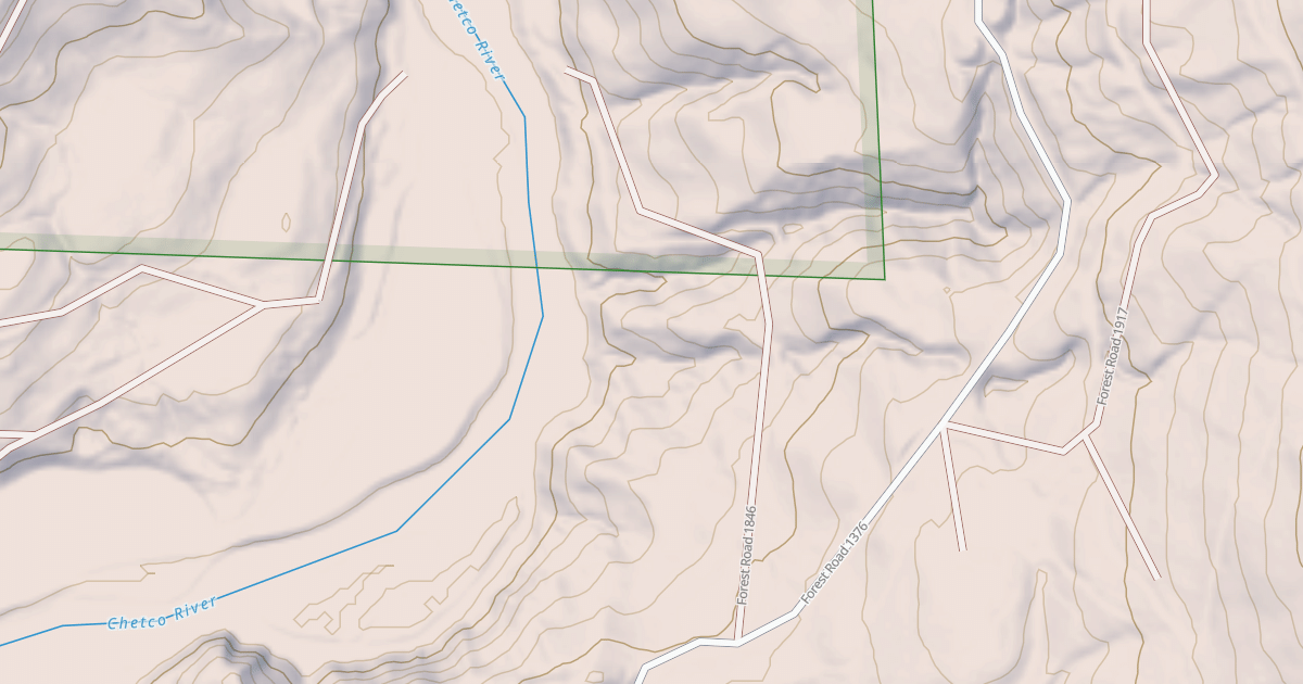 Map preview of CHETCO LOW WATER