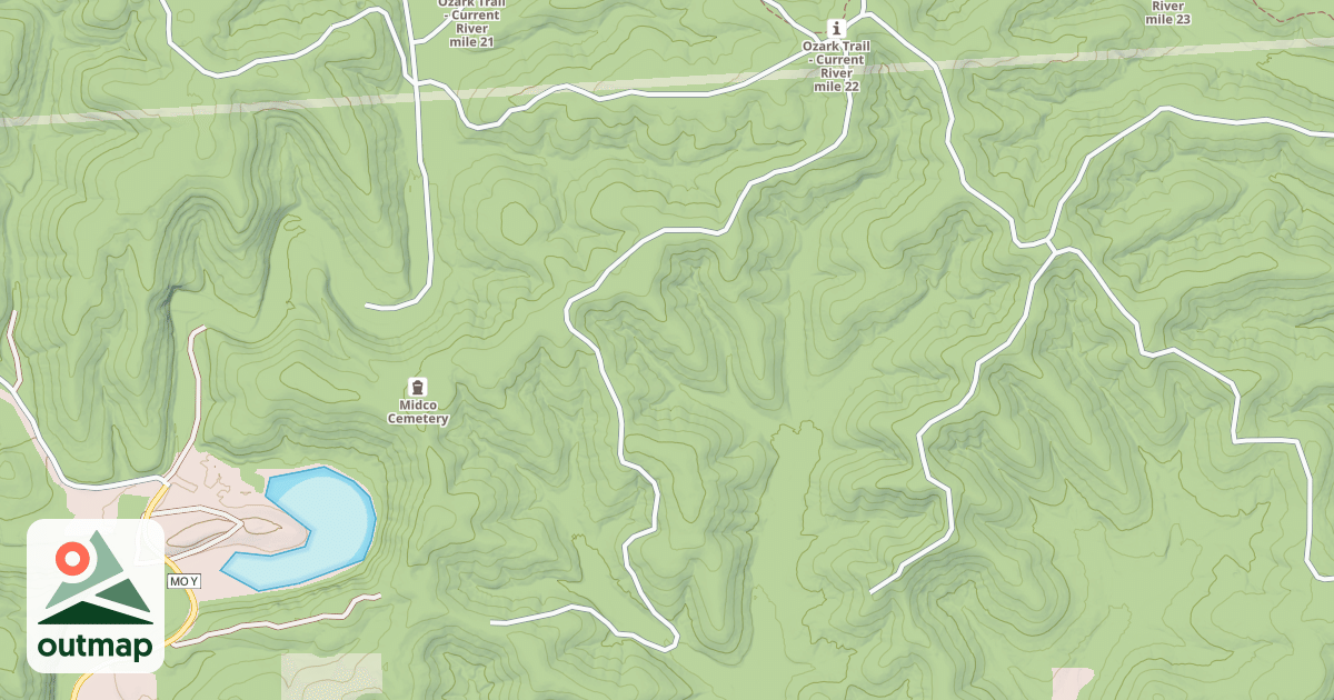 Map of RETORT HILL