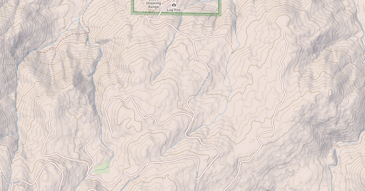Map preview of BEARSKIN NORTH